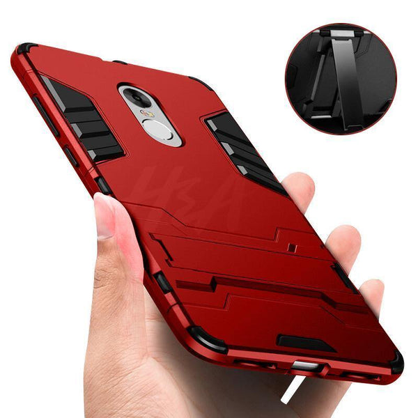 Planet Gates A / Black H&A Luxury Armor Shockproof Phone Case For Xiaomi Redmi Note 4 4X Protective Cover Note 4 Global Version Holder Phone bags cases