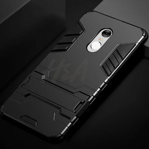 Planet Gates A / Black H&A Luxury Armor Shockproof Phone Case For Xiaomi Redmi Note 4 4X Protective Cover Note 4 Global Version Holder Phone bags cases
