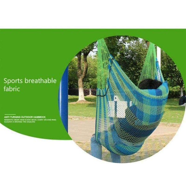 Planet Gates A Breathable Ice Mesh Individual Lifts Chair Outdoor Swing Mesh Hammock Strong and Safety Portable Casual Lightweight Lifts Chair