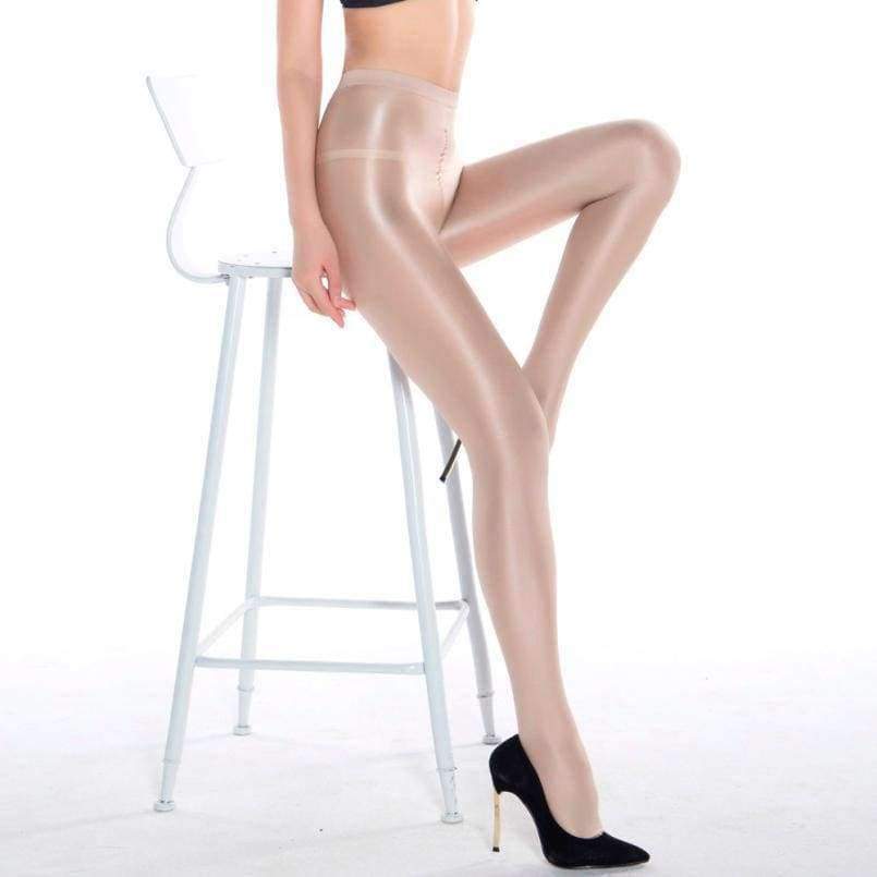 Planet Gates A / China New Arrival Bar Stage Sexy Cut High Gloss Shiny Glossy Pantyhose Hosiery Hose Club Stage Sexy bottoming Socks