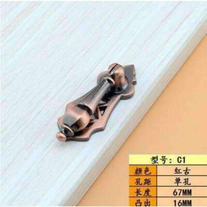 Planet Gates A Continental vintage cabinet knobs and handles Cupboard  wardrobe Door pendants rings drawer pulls Furniture Hardware Accessory
