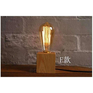 Planet Gates A / Dimmable Novelty abajur retro Edison tungsten bulb lamp table lamp bedroom table decoration bedside lamp birthday gift Night light