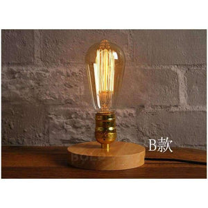 Planet Gates A / Dimmable Novelty abajur retro Edison tungsten bulb lamp table lamp bedroom table decoration bedside lamp birthday gift Night light