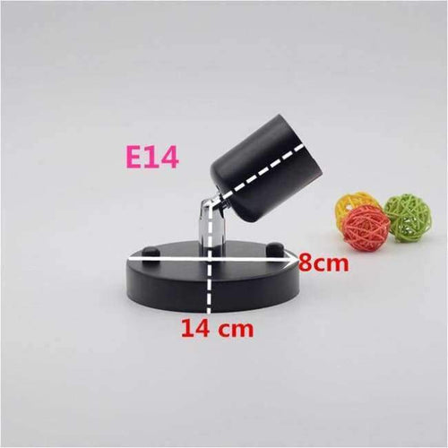 Planet Gates A / E27 Wall Mounted Rotatable E27 / E14 lamp holder Bedroom Dinning Room Bar lighting accessories led lamp base parts