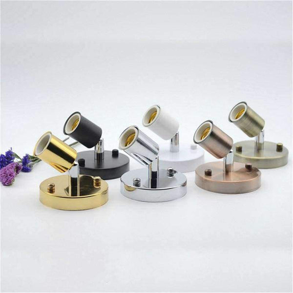 Planet Gates A / E27 Wall Mounted Rotatable E27 / E14 lamp holder Bedroom Dinning Room Bar lighting accessories led lamp base parts