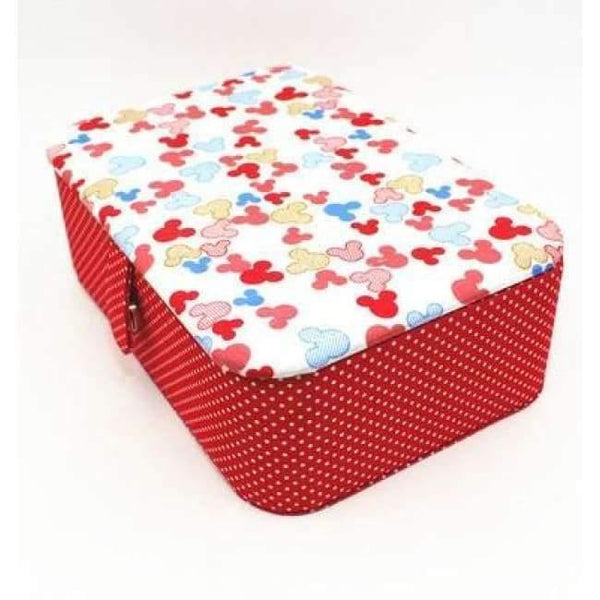 Planet Gates A-empty box Fabric Sewing Box Home Wedding Dowry Sewing Kit 33 Stitching Needle Tape Scissor Multifunction Threads