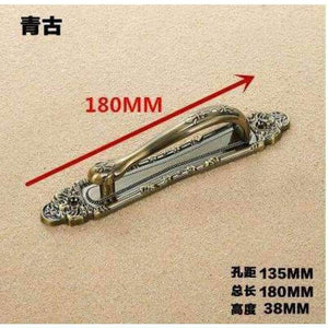 Planet Gates A European Antique Door Handle Retro Metal Cupboard drawer pulls and knobs Woodworking Furniture Accessory hand tools Hardware