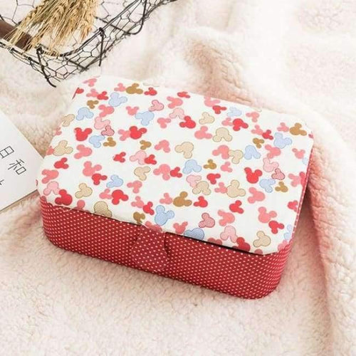 Planet Gates A Fabric Sewing Box Home Wedding Dowry Sewing Kit 33 Stitching Needle Tape Scissor Multifunction Threads