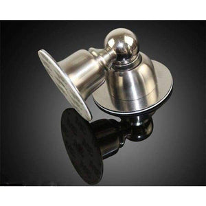 Planet Gates A Free drilling stainless steel Magnetic door stopper  door buffer  Holder Catch Floor Fitting With Screws furniture accessories