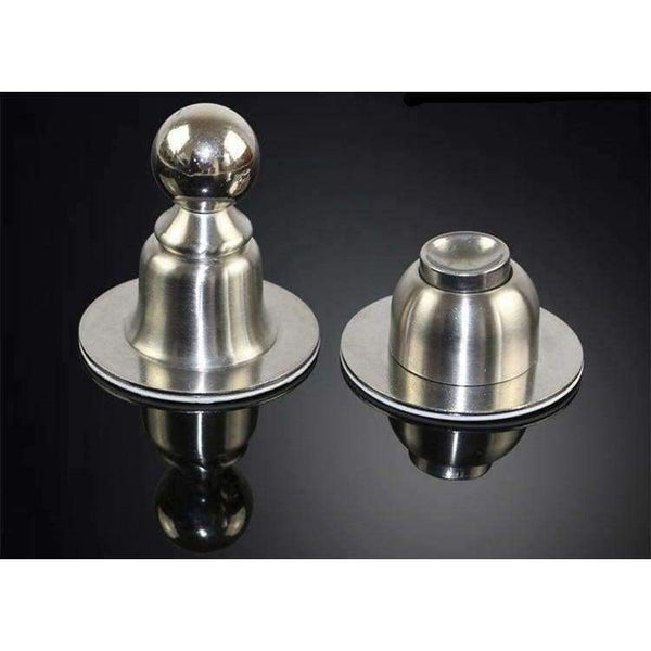 Planet Gates A Free drilling stainless steel Magnetic door stopper  door buffer  Holder Catch Floor Fitting With Screws furniture accessories