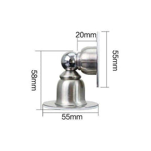 Planet Gates A Free drilling stainless steel Magnetic door stopper  door buffer  Holder Catch Floor Fitting With Screws furniture accessories