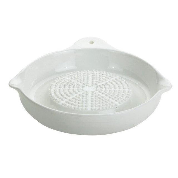 Garlic & Ginger Mills Grater Grinder Garlic Press Dish