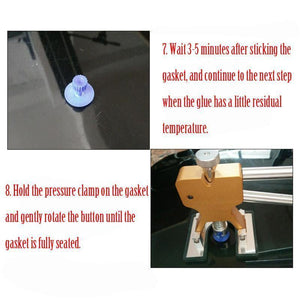 Planet Gates A Gold Car Paint Dent Repair Tool Car Body Paintless Dent Lifter Glue Puller Hail Damage Repair Tools Free Sheet Metal Painting Set