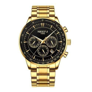 Planet Gates A Gold Watch Mens Watches Top Brand Luxury Sport Men's Quartz Clock Waterproof Military Wrist Watch Relogio Masculino Saat