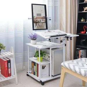 Planet Gates A Hot selling fashion simple hanging bedside desk lazy PC desk household storage desk home office desk furniture