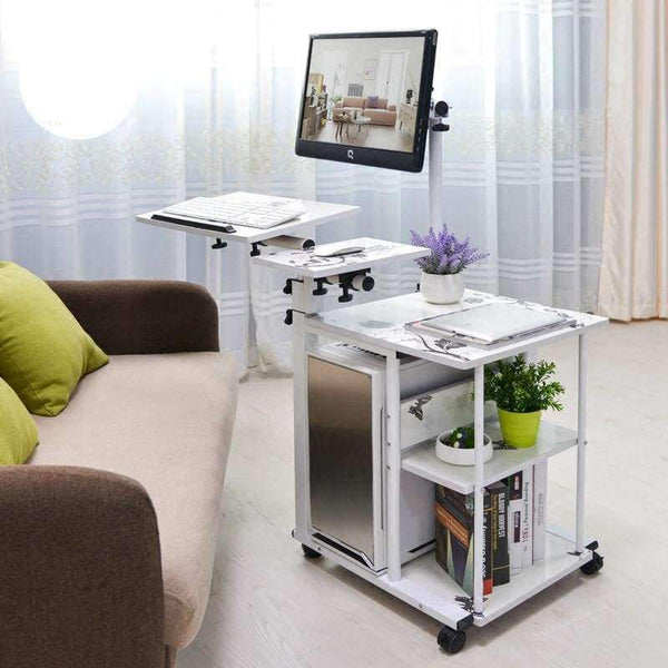 Planet Gates A Hot selling fashion simple hanging bedside desk lazy PC desk household storage desk home office desk furniture