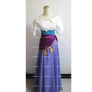 Planet Gates A / L Hunchback of Notre Dame Esmeralda Dress Cosplay Costume Adult Halloween Costumes