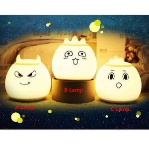 Planet Gates A Lamp Ins Hot Novelty LED Rechargeable Silicone Night Light Children's Cartoon Octopus Bedside Lamp Creative Night Light For Kids Gift