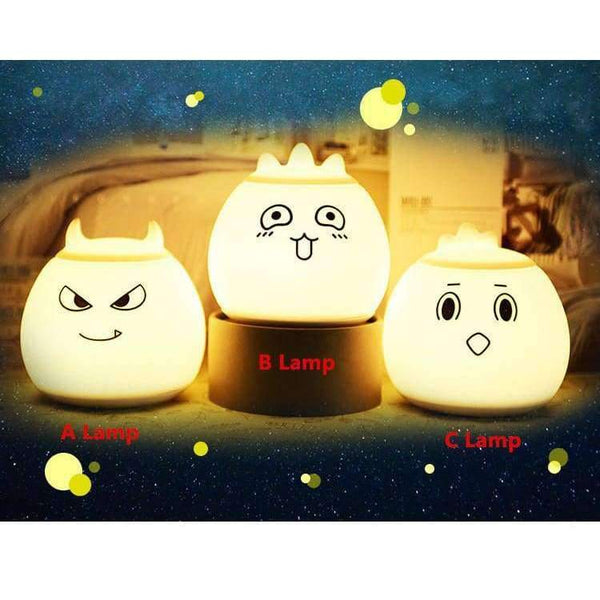 Planet Gates A Lamp Ins Hot Novelty LED Rechargeable Silicone Night Light Children's Cartoon Octopus Bedside Lamp Creative Night Light For Kids Gift