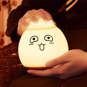 Planet Gates A Lamp Ins Hot Novelty LED Rechargeable Silicone Night Light Children's Cartoon Octopus Bedside Lamp Creative Night Light For Kids Gift