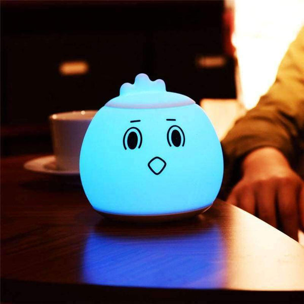 Planet Gates A Lamp Ins Hot Novelty LED Rechargeable Silicone Night Light Children's Cartoon Octopus Bedside Lamp Creative Night Light For Kids Gift