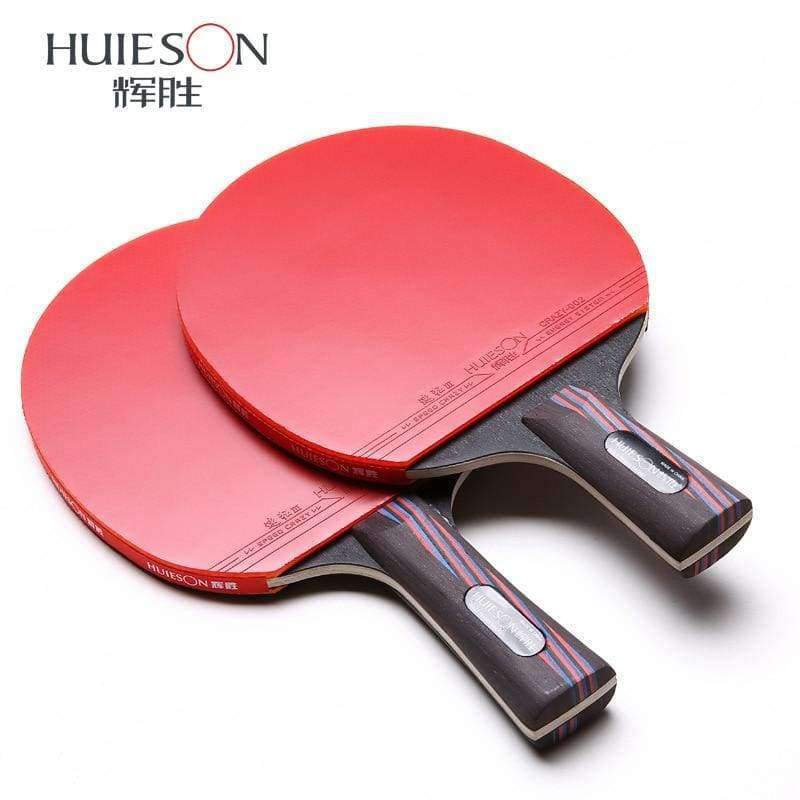 Planet Gates A Long handle Pimples-in carbon bat table tennis racket with rubber pingpong paddle short handle tennis table rackt long handle