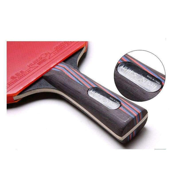 Planet Gates A Long handle Pimples-in carbon bat table tennis racket with rubber pingpong paddle short handle tennis table rackt long handle