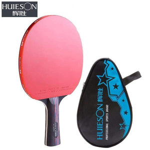 Planet Gates A Long handle Pimples-in carbon bat table tennis racket with rubber pingpong paddle short handle tennis table rackt long handle