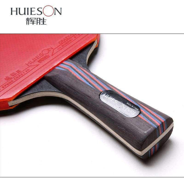 Planet Gates A Long handle Pimples-in carbon bat table tennis racket with rubber pingpong paddle short handle tennis table rackt long handle