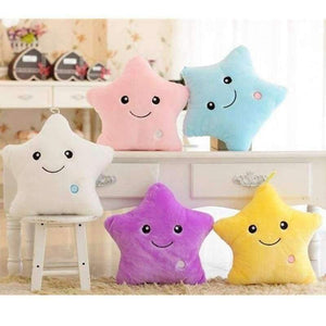 Planet Gates A Luminous Pillow Star Cushion Colorful Glowing Pillow Plush Doll Led Light Toys Gift For Girl Kids Christmas Birthday
