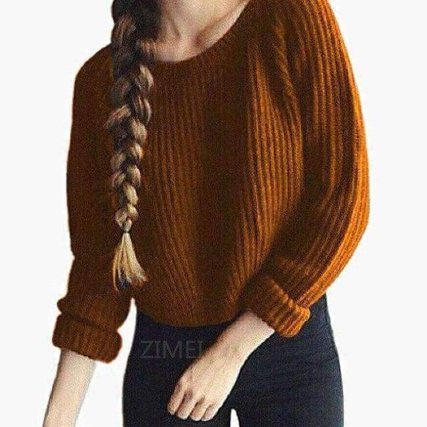 Planet Gates A-M-001Y / L Autumn winter women sweaters  pullovers korean style long sleeve casual crop sweater slim solid knitted jumpers sweter mujer