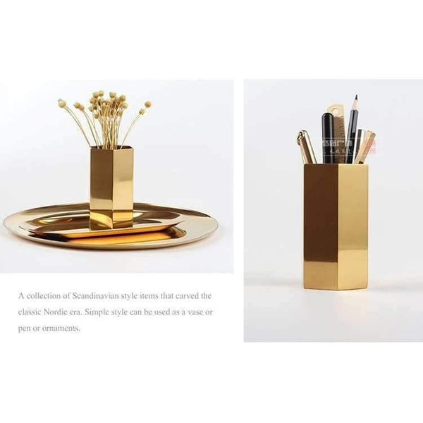 Planet Gates A Metal Stationery Box Office Square Housed Office Desk Accessories Accesorios Oficina Desk Pen Holder Pen Stand Desk Organizer