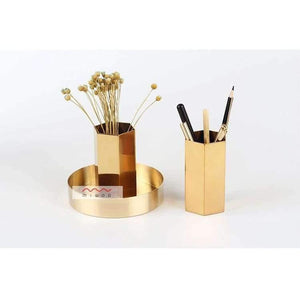 Planet Gates A Metal Stationery Box Office Square Housed Office Desk Accessories Accesorios Oficina Desk Pen Holder Pen Stand Desk Organizer