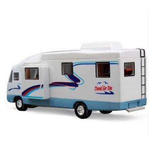 Planet Gates A Motorhome Car Toys Recreational Vehicle(RV) Diecast PVC Pull Back Car Model Toy For Gift/Kids -Free Shipping