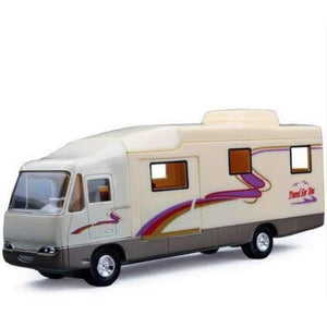 Planet Gates A Motorhome Car Toys Recreational Vehicle(RV) Diecast PVC Pull Back Car Model Toy For Gift/Kids -Free Shipping
