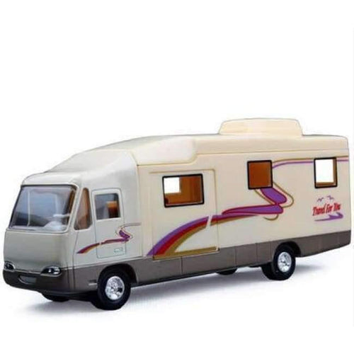 Planet Gates A Motorhome Car Toys Recreational Vehicle(RV) Diecast PVC Pull Back Car Model Toy For Gift/Kids -Free Shipping