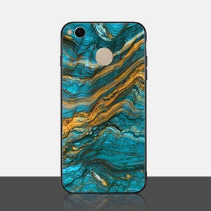 Planet Gates A Pattern / Redmi 4X TOMKAS Agate Marble Case for Xiaomi Redmi 4X Note 5 Soft Edge PC+Glass Back Cover Phone Case for Xiaomi Redmi Note 5 Global Pro