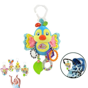 Planet Gates A Plush Baby Stroller Hanging Developing Toys Animal Rattle Bed Bell Infant Baby Comfort Toys for Girls Musical Toys for Children