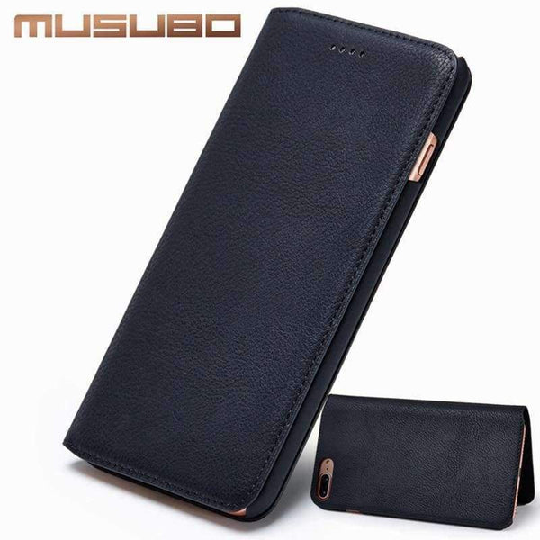 Planet Gates a Red / For iphone 6 / Case & Screen Protector Phone Case for iPhone 6 Plus Musubo Brand Luxury Genuine Leather Cover For Apple iPhone 6s Plus Flip cases Coque