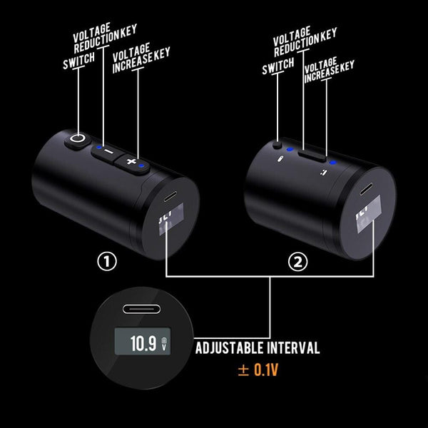 Planet Gates A replacement battery for XNET Elite wireless Tattoo Machine