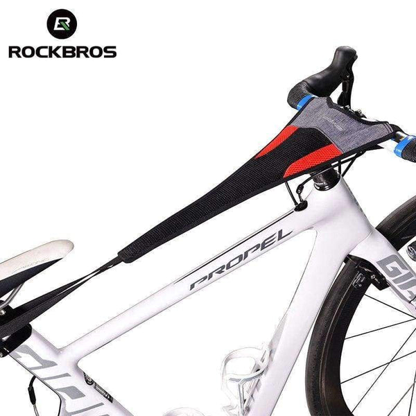 Planet Gates A ROCKBROS Cycling Bike Bicycle Sweatband Trainer Sweat Net Bike Sweat-proof Training Tape Frame Protection Bicycle Accessories