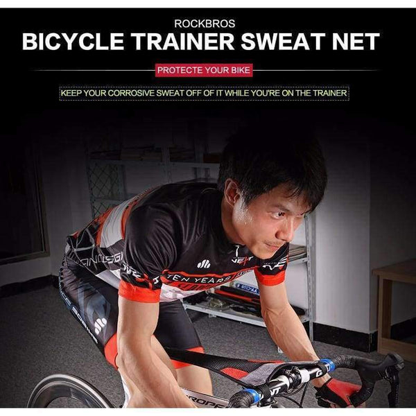 Rockbros Cycling Bike Bicycle Sweatband Trainer Sweat Net Bike Sweat-Proof Training Tape Frame Protection Bicycle Accessories