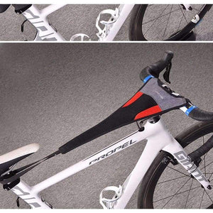 Planet Gates A ROCKBROS Cycling Bike Bicycle Sweatband Trainer Sweat Net Bike Sweat-proof Training Tape Frame Protection Bicycle Accessories