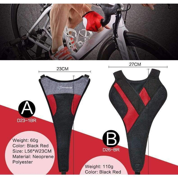 Planet Gates A ROCKBROS Cycling Bike Bicycle Sweatband Trainer Sweat Net Bike Sweat-proof Training Tape Frame Protection Bicycle Accessories