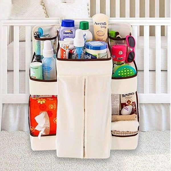 Planet Gates A Rooms Nursery Hanging Storage Bag Baby Cot Bed Crib Organizer  Toy Diaper Pocket for Newborn Crib Bedding Set