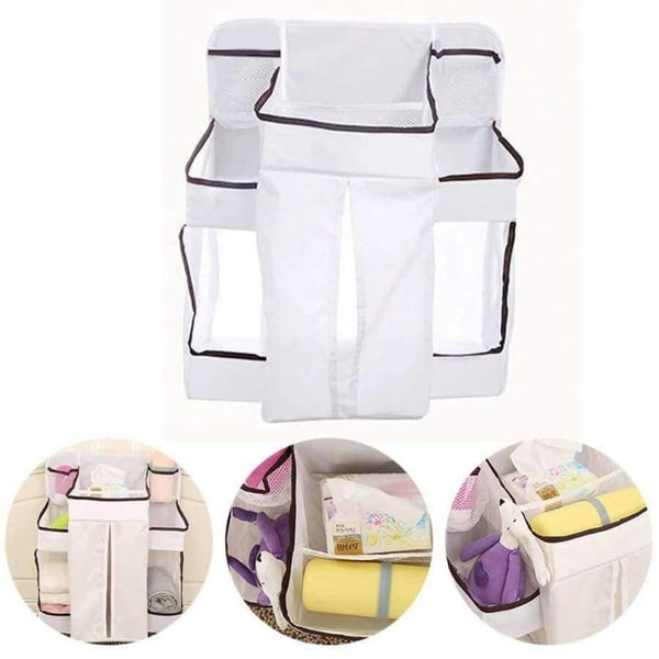 Planet Gates A Rooms Nursery Hanging Storage Bag Baby Cot Bed Crib Organizer  Toy Diaper Pocket for Newborn Crib Bedding Set