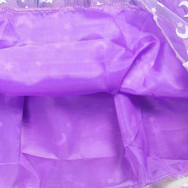 Planet Gates A rose / 3T Summer Baby Girl Dress Cartoon Moana for Girls Clothes Printed Moana Pink Princess Party Dress Children Kids Clothing