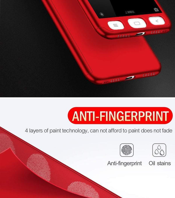 ZNP 360 Degree Shockproof Phone Case For Xiaomi Redmi Note 4 4X Case With Glass Cover For Redmi Note 4 Redmi Note 4X Case Glass - Planet Gates