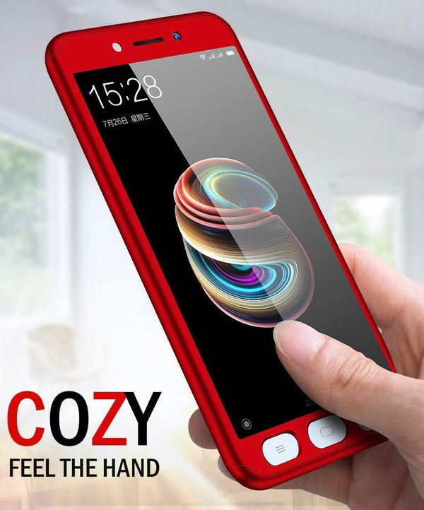 Planet Gates A / Rose-Gold ZNP 360 Degree Shockproof Phone Case For Xiaomi Redmi Note 4 4X Case With Glass Cover For Redmi Note 4 Redmi Note 4X Case Glass