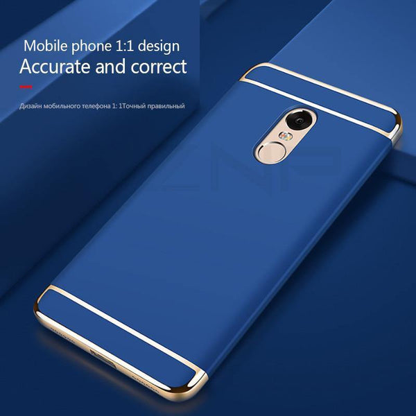 Planet Gates A / Rose Gold ZNP Luxury Hard PC Plating Case For Xiaomi Redmi Note 4 4X Full Cover Cases For Xiaomi Redmi 4X Redmi Note 4 4X Phone Case Shell